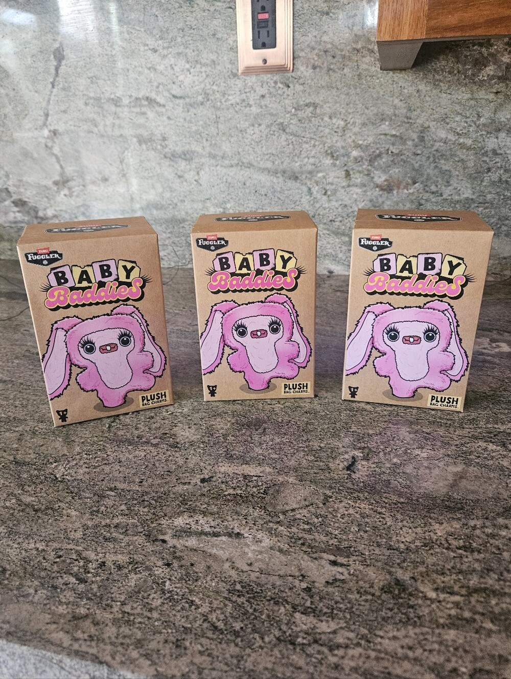 Fuggler Baddies 5" Charms, Brand New Never Opened
